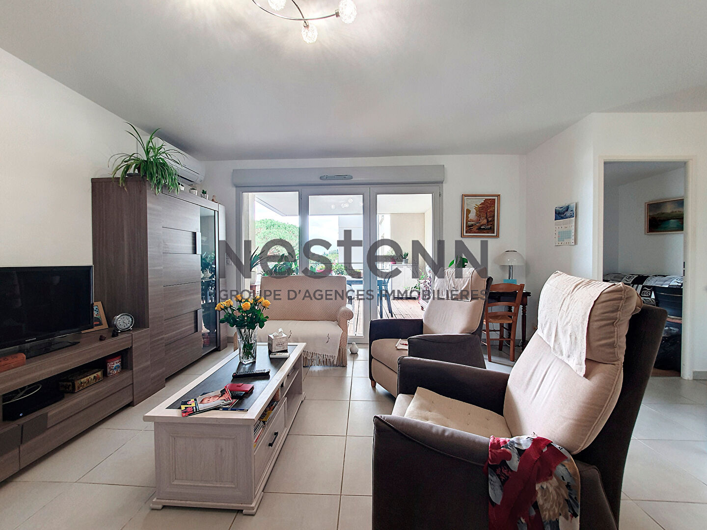 Appartement 3 pieces avec terrasse et parking en soussol a vendre au