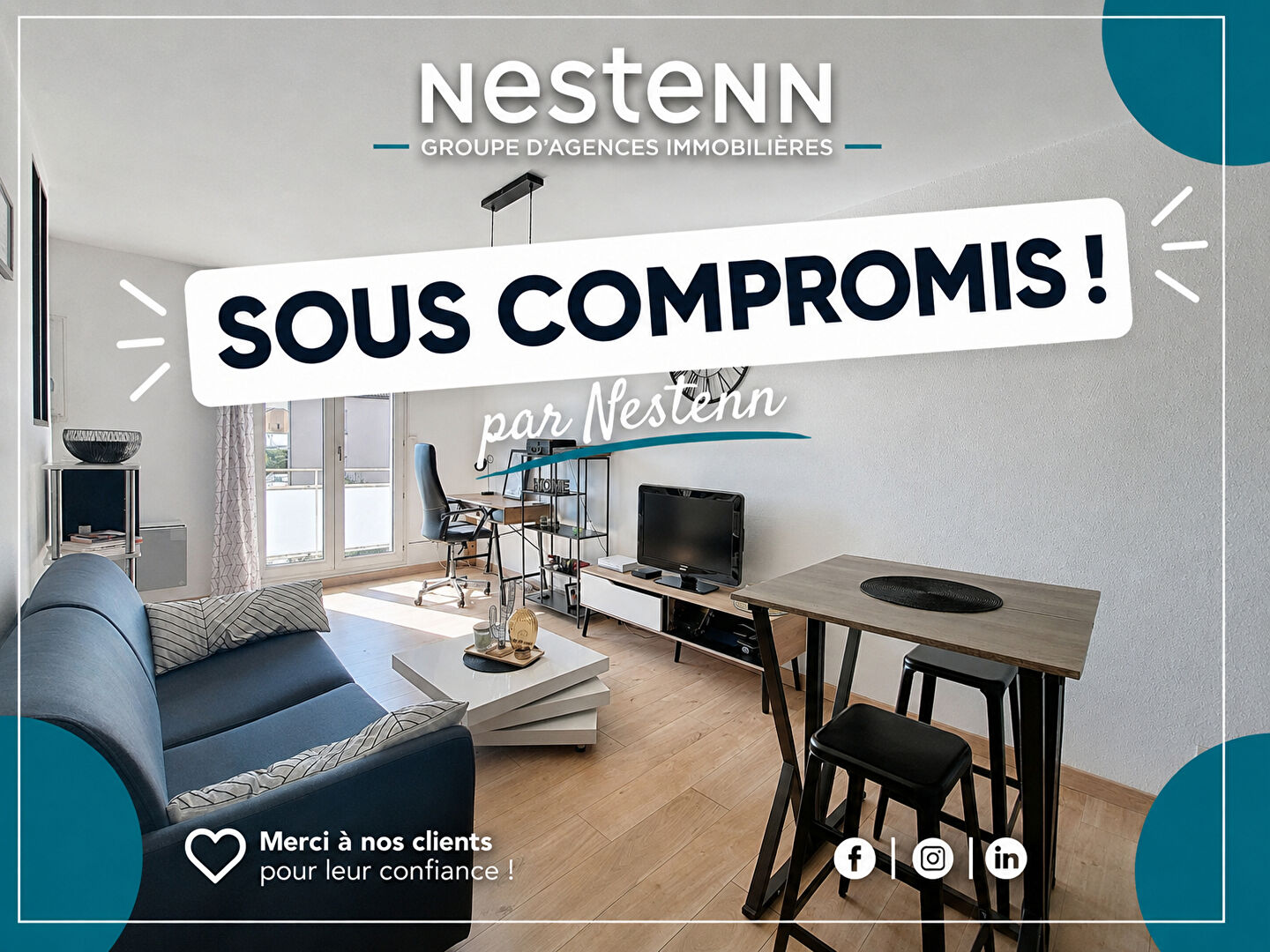 Appartement 2 pièces 42 m² · à Castanet Tolosan · 42 m² · 129 000 €