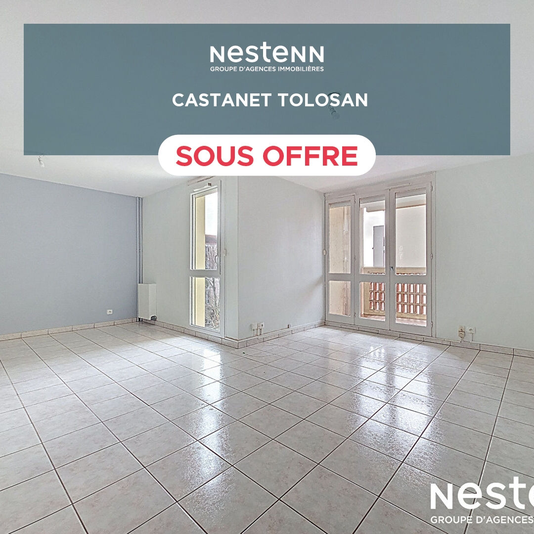 Grand appartement T3/4 de 92m² avec ascenseur, terrasse, garage et cellier à vendre au centre-ville de Castanet-Tolosan