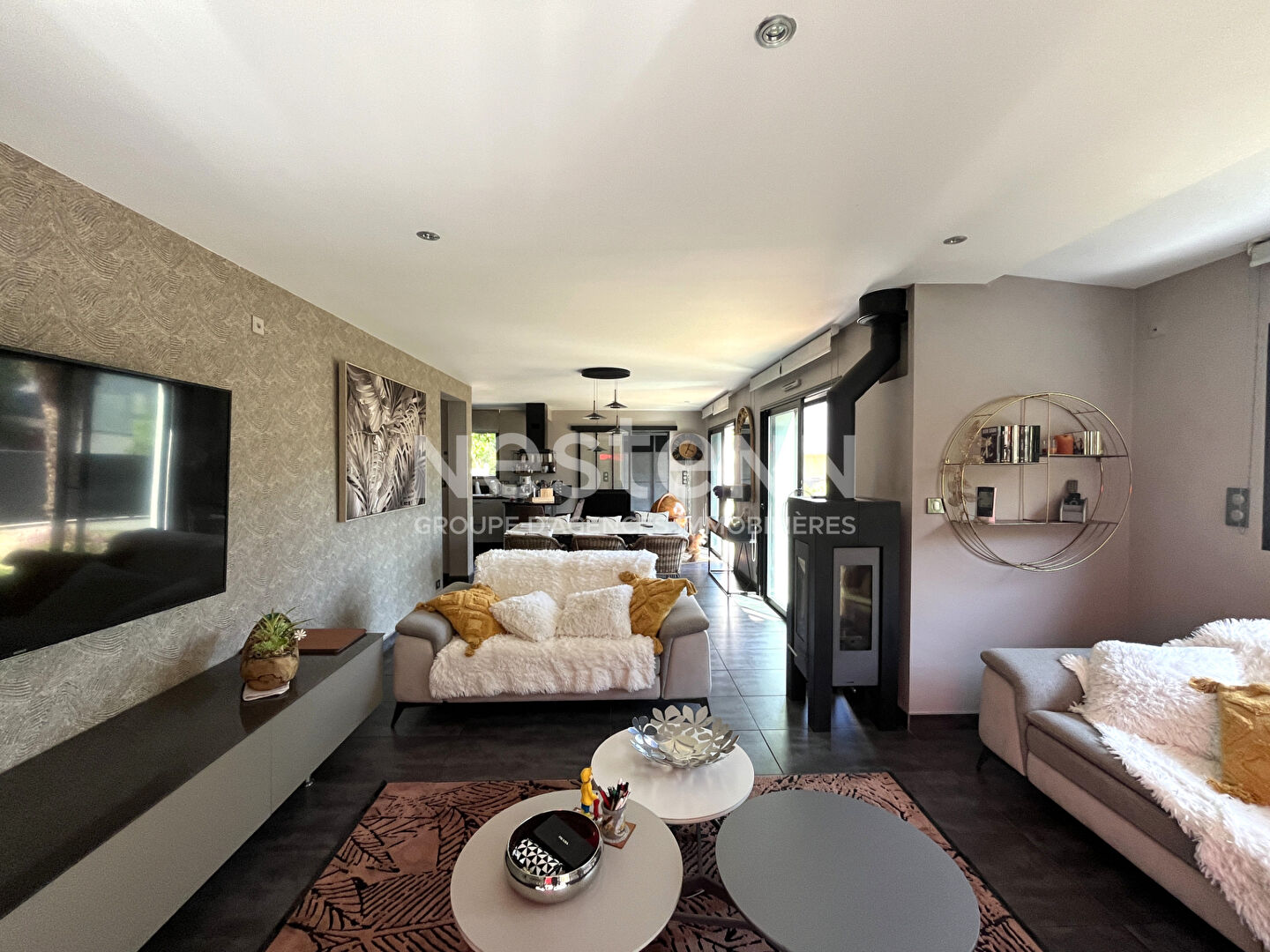 Maison à vendre Monterblanc centre, de style contemporaine, 143 m² environ, 4 chambres