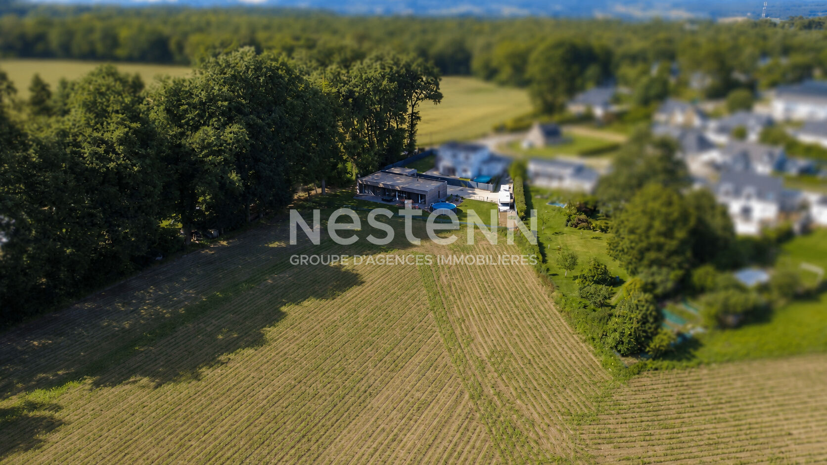 Maison à vendre Monterblanc - Plain pied -135 m² - 4 chambres - 1200 m² de terrain