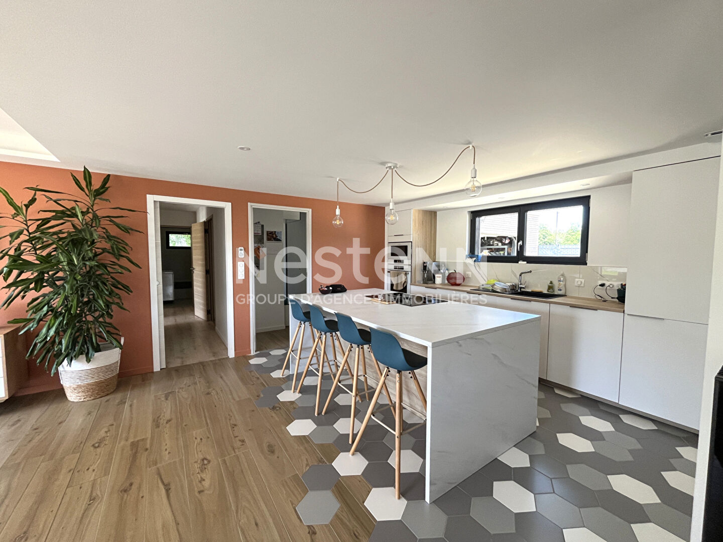 Maison à vendre Monterblanc - Plain pied -135 m² - 4 chambres - 1200 m² de terrain