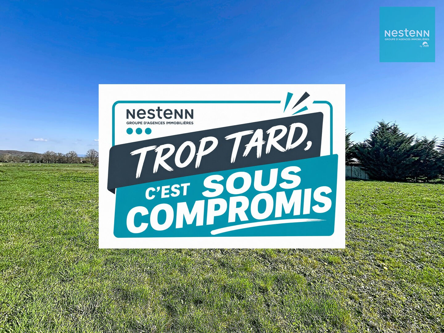 Terrain d'environ 2 200 m² - constructible - viabilisé - Marcilly le Châtel · à Marcilly le Chatel · 55 000 €