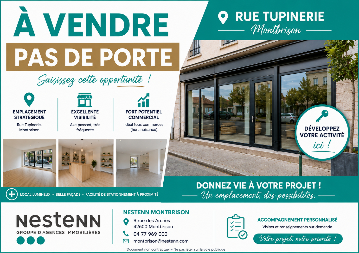 Local commercial 59 m² · à Montbrison · 59 m² · 30 000 €