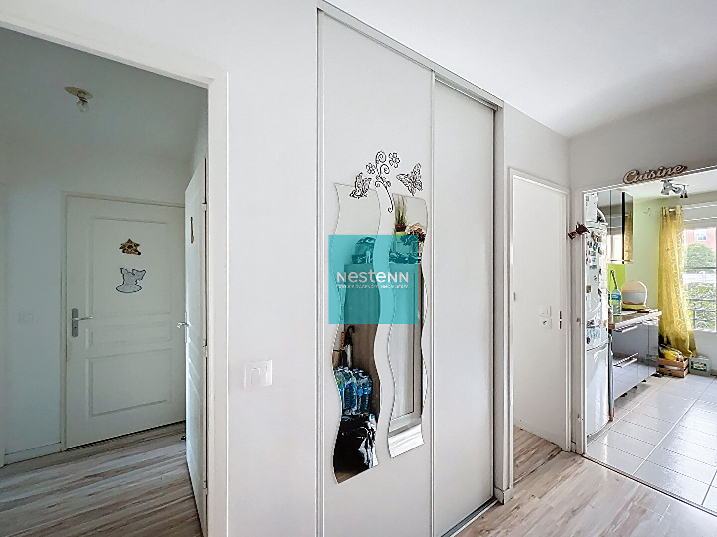 Appartement Franconville 3 pièces - Balcon exposé Sud-Ouest - Place de parking