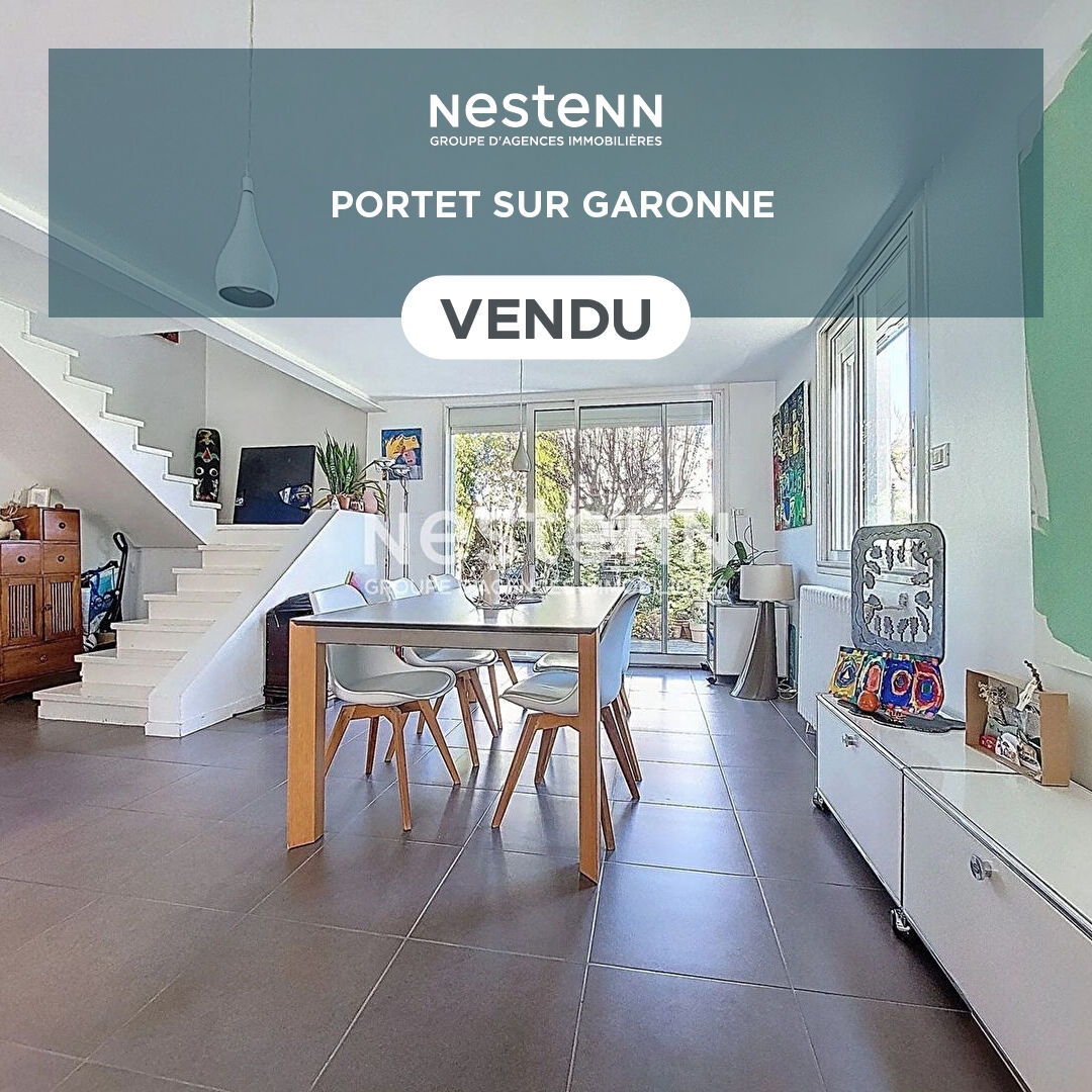 VENDU - PORTET SUR GARONNE -  Maison  T6   142  m² hab. 4 chambres et un bureau