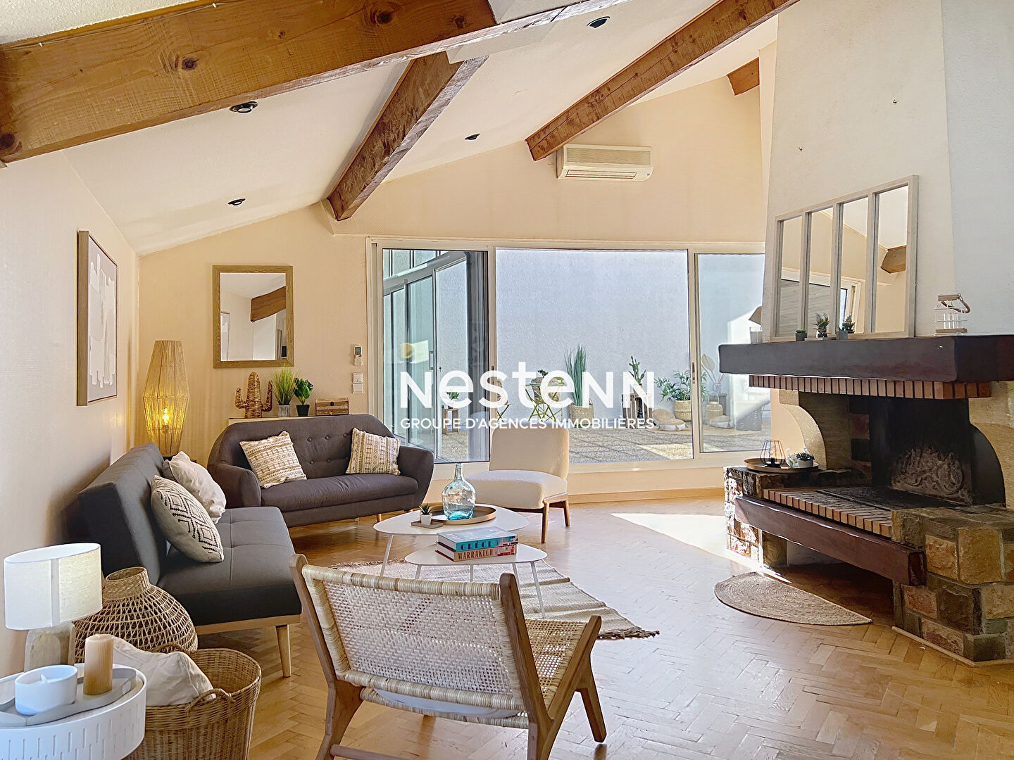 A VENDRE - TOULOUSE Palais de Justice -T3/4 de 114 m² avec TERRASSE 37m² sans vis à vis+ GARAGE + PARKING + CAVE