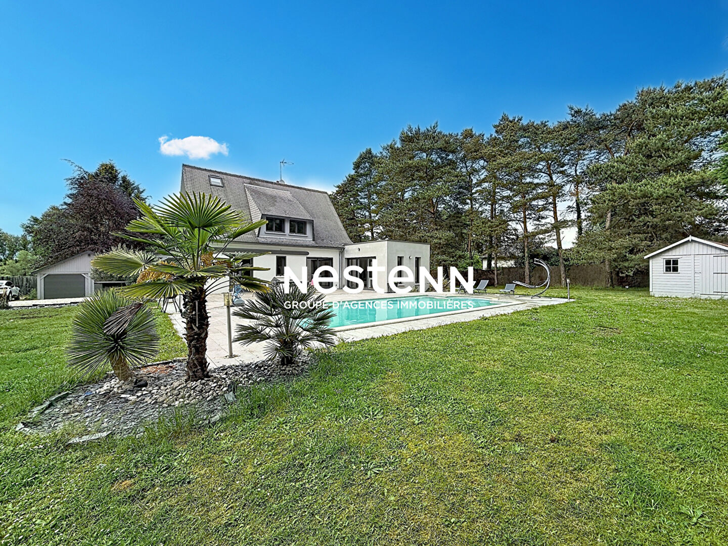 Maison Chambray Les Tours 7 pièces 168 m2 avec piscine