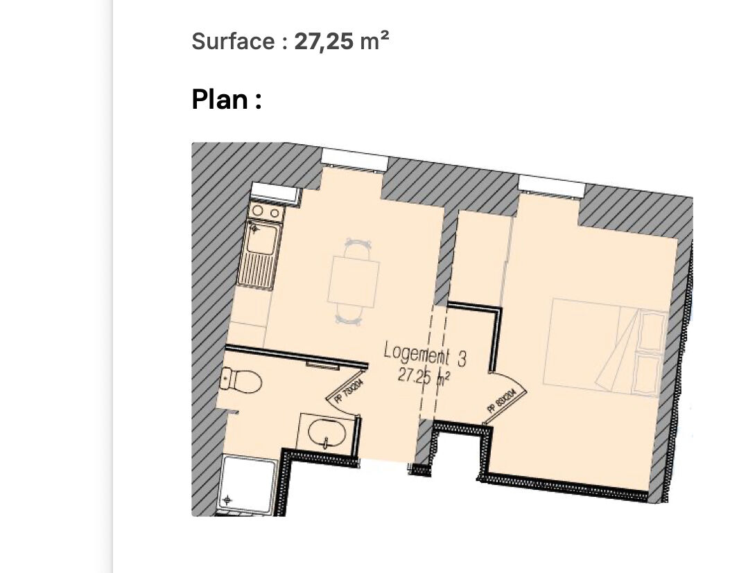 Appartement 2 pièces 28 m² · à Sarzeau · 28 m² · 156 600 €
