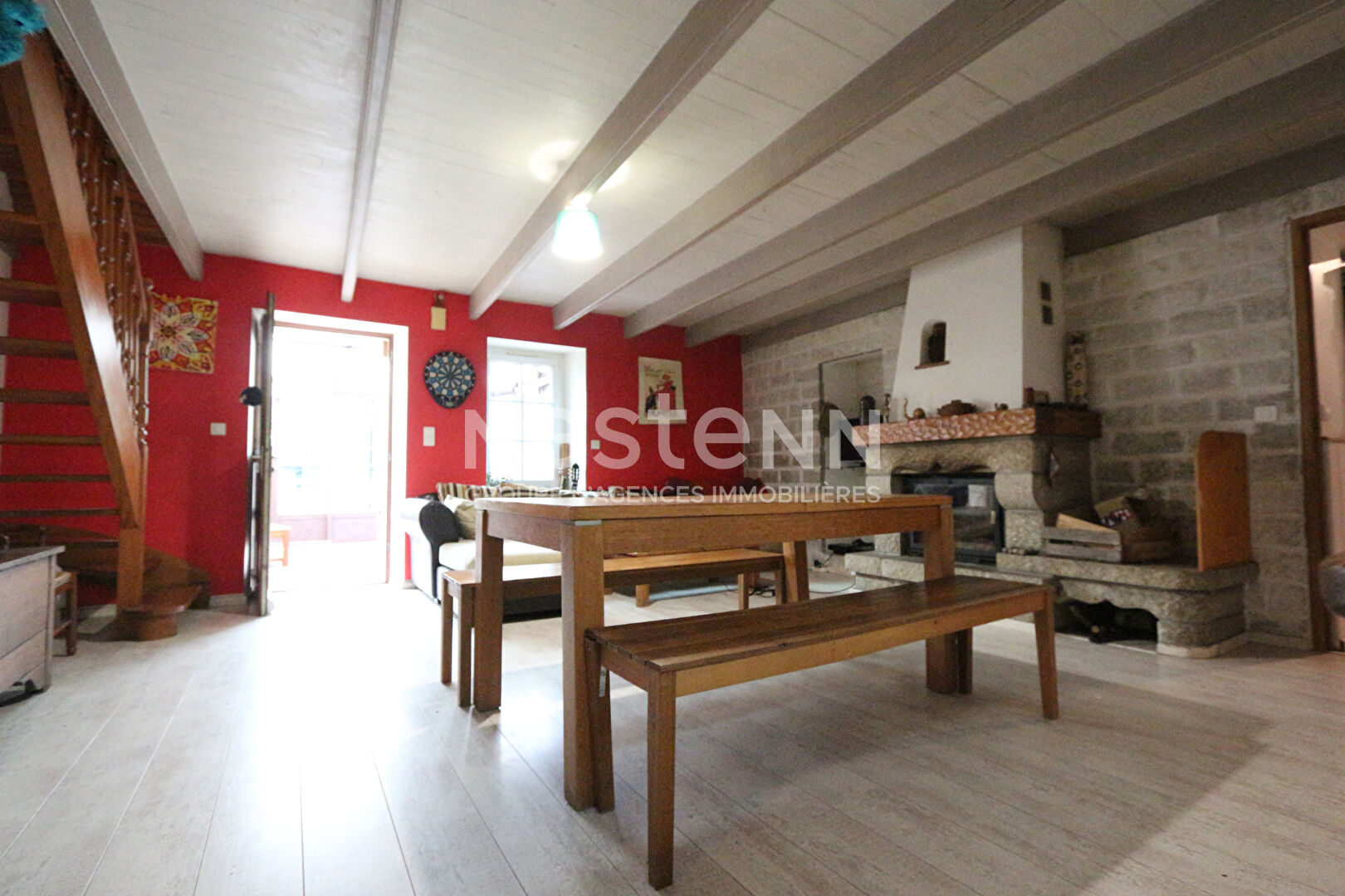 Campagne de l'Immaculee, au calme, spacieuse maison avec vie de plain