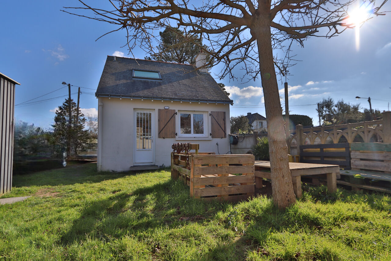 Maison non mitoyenne avec agréable jardin + garage - La Plage de Porcé à pied