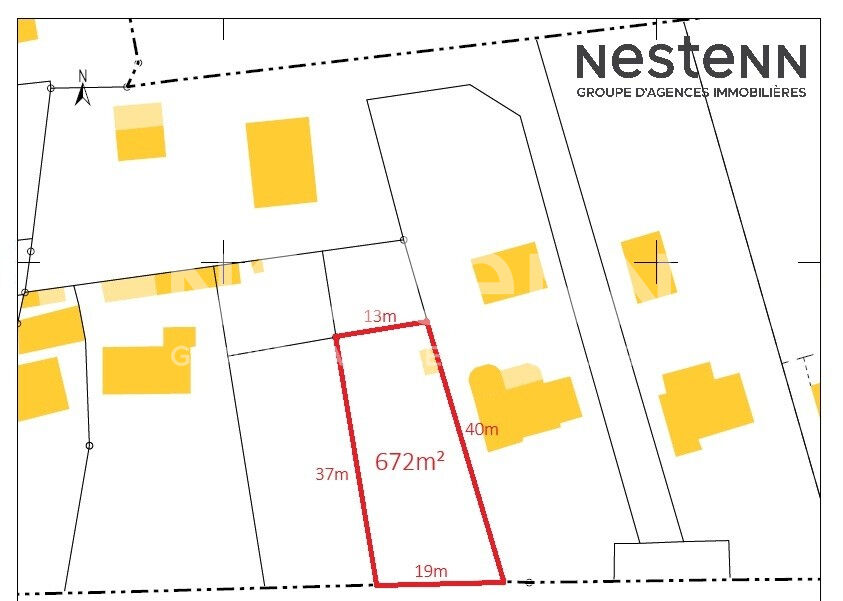 TERRAIN A VENDRE sur la commune de DONGES, proche axe Nantes, Saint Nazaire, Prinquiau · 71 900 €
