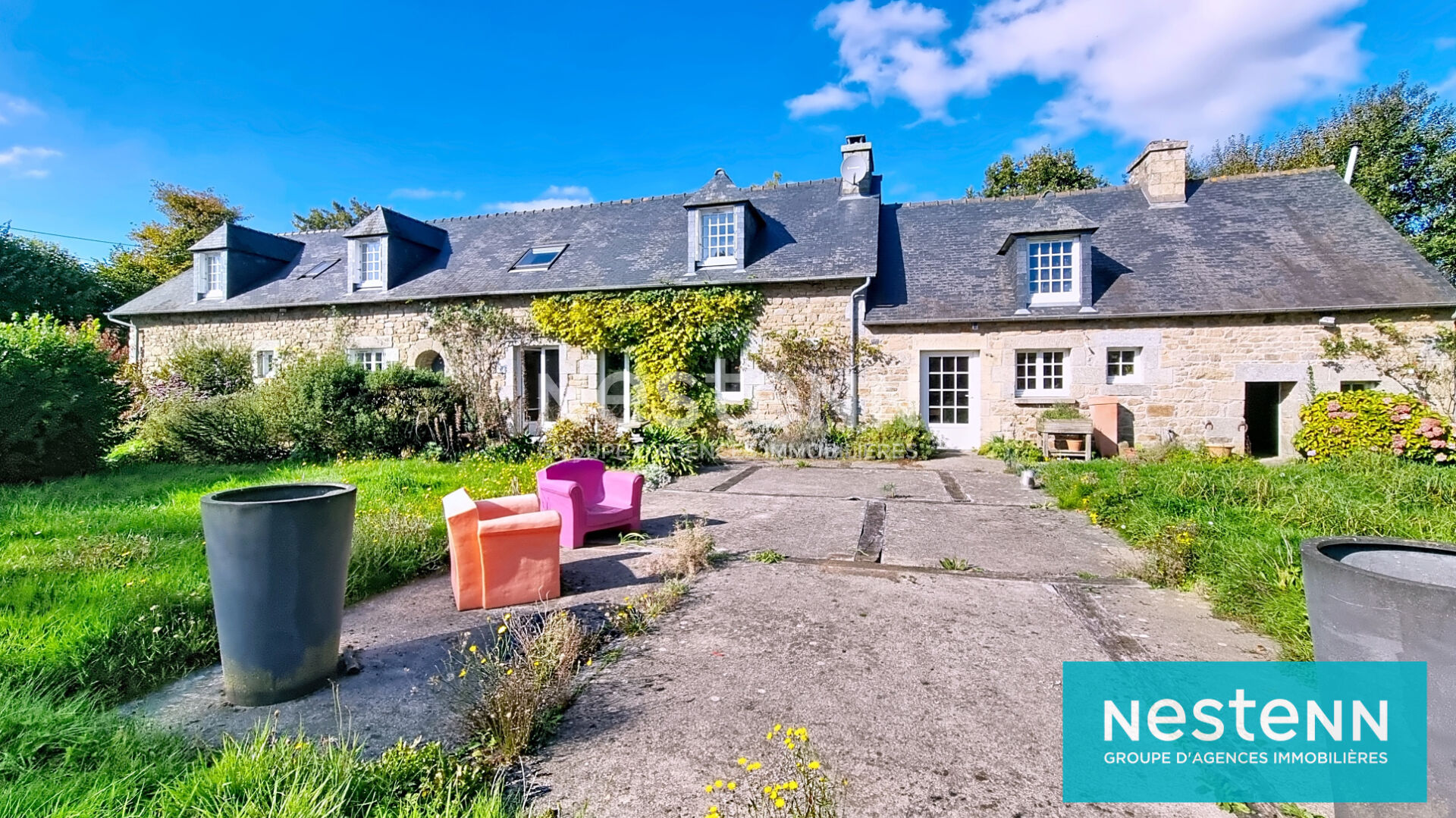 Maison à vendre à Plaintel - Longère de 220 m², 4 chambres, avec grand terrain 8000 m²