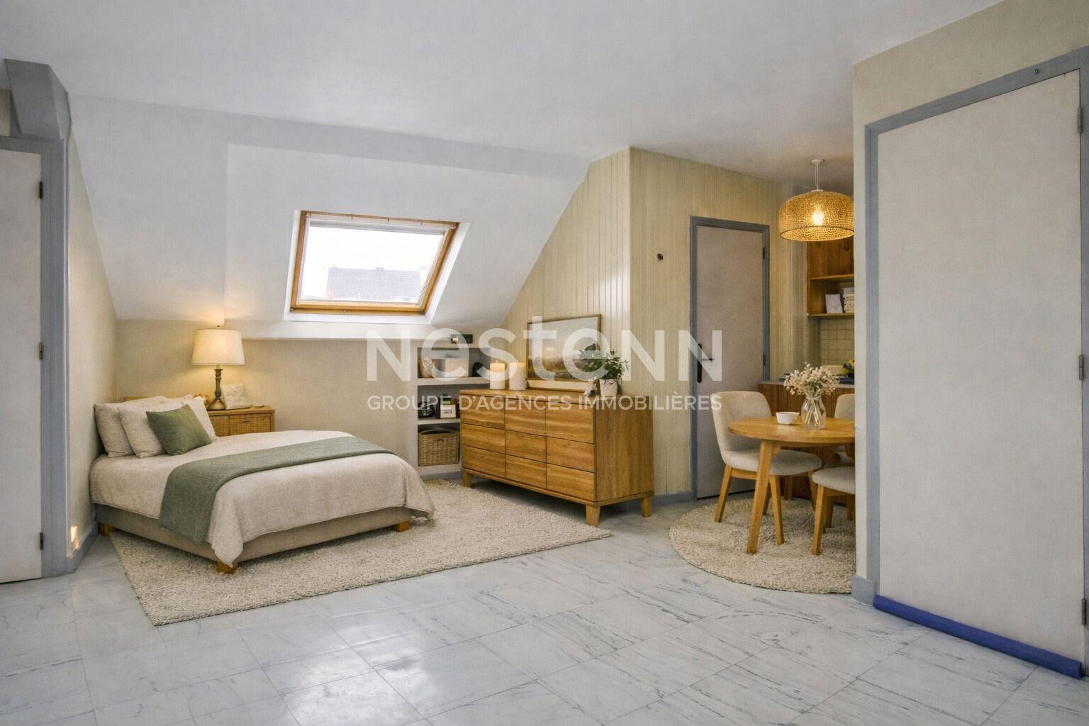 STUDIO DERNIER ETAGE SAINT BRIEUC CENTRE