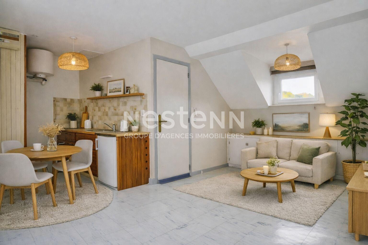 STUDIO DERNIER ETAGE SAINT BRIEUC CENTRE