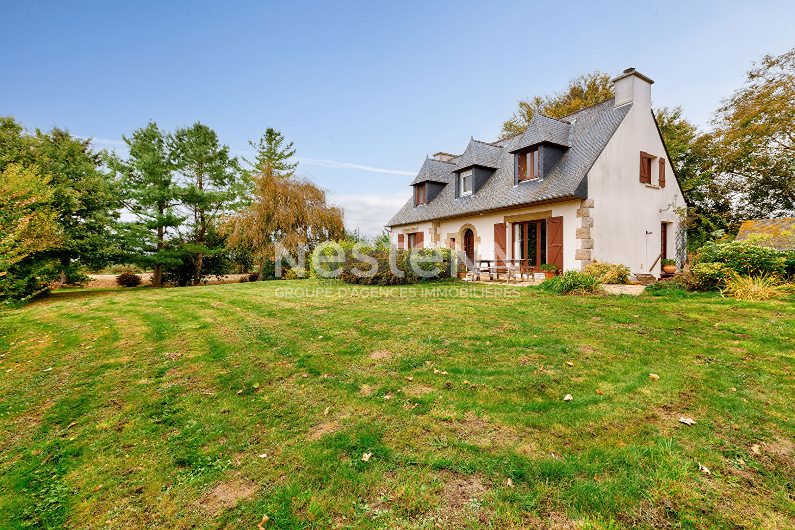 Vente d'une maison sur sous-sol avec 5 chambres en campagne de Penguily