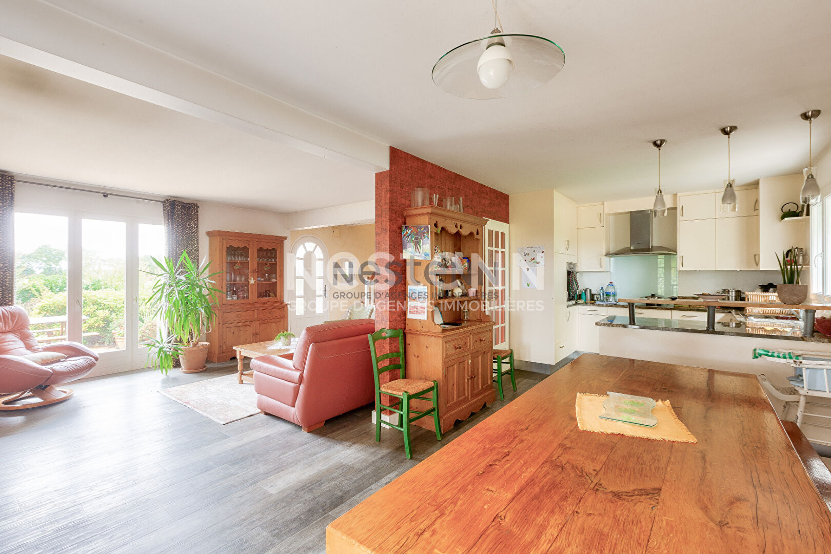 Vente d'une maison sur sous-sol avec 5 chambres en campagne de Penguily