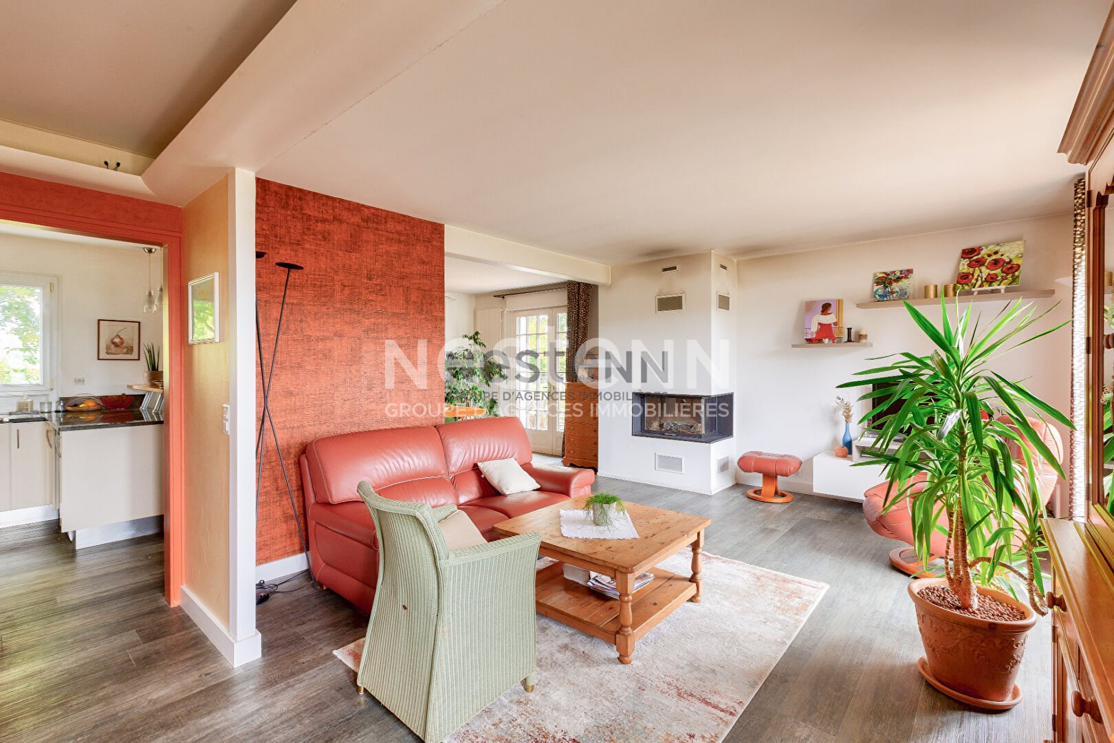 Vente d'une maison sur sous-sol avec 5 chambres en campagne de Penguily