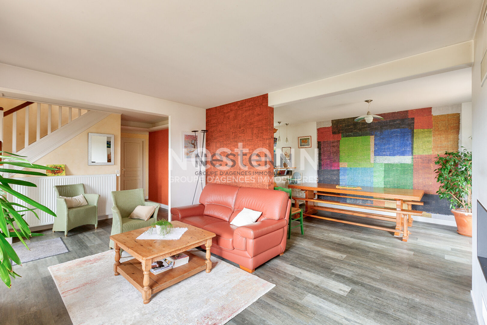 Vente d'une maison sur sous-sol avec 5 chambres en campagne de Penguily