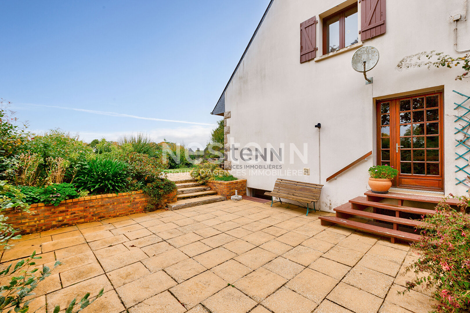 Vente d'une maison sur sous-sol avec 5 chambres en campagne de Penguily