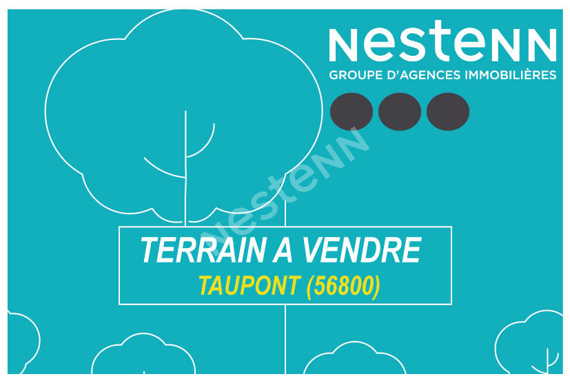 Terrain à bâtir de 830 m² à Taupont (56800) · 131 700 €