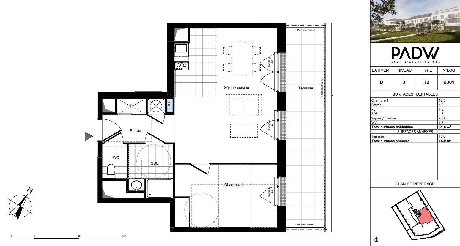 Appartement 2 pièces 52 m² · à Ancenis-Saint-Géréon · 52 m² · 209 000 €