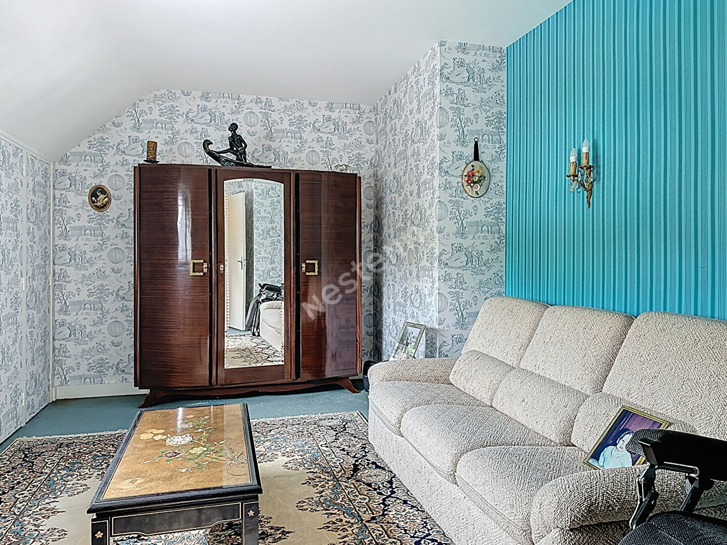 OPPORTUNITE Sautron : En vente ! Maison de 168m², 5 chambres, vie de plain pied, belle parcelle au calme d'une impasse.