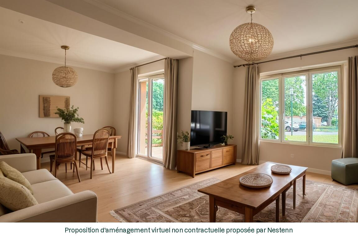 A vendre PAU Appartement T2 de 60 m² avec terrasse en rez-de-chaussée d'une résidence sécurisée