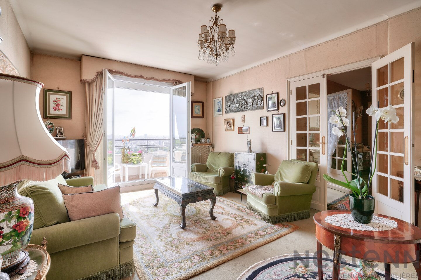 Appartement Saint Cloud Vue Paris 3 pieces 85.85 m2