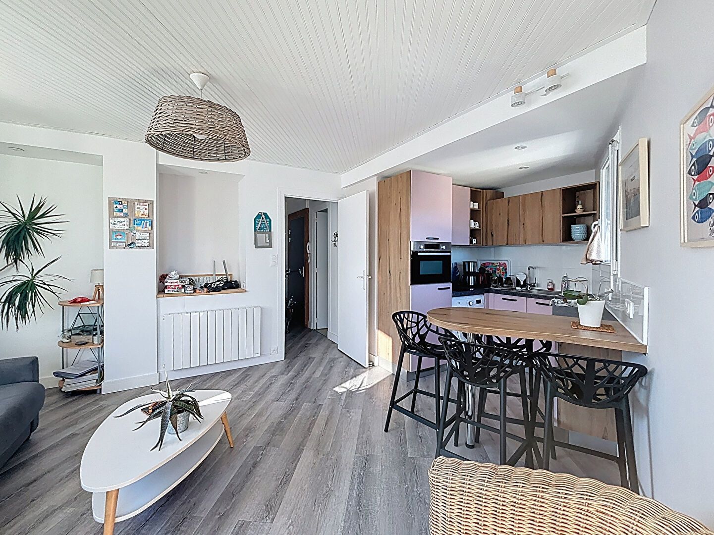 Appartement Les Sables D Olonne 2 pièces 32.69 m² terrasse plage commerces à pied