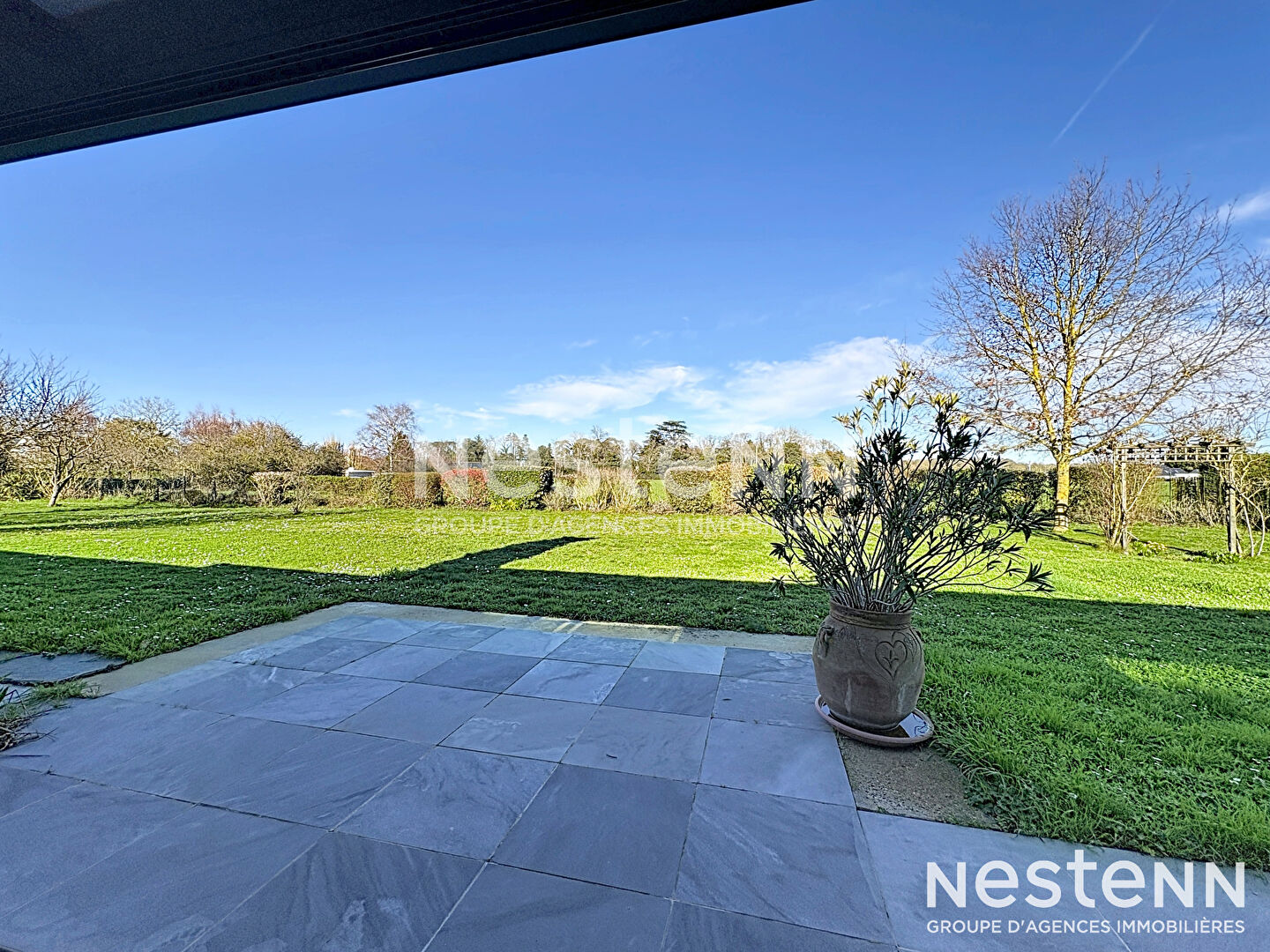A VENDRE maison ancienne de type Longère en campagne du Plessis Grammoire 49800 Loire Authion - 6 Pièces 223 m² en surface 2024 m² de jardin !