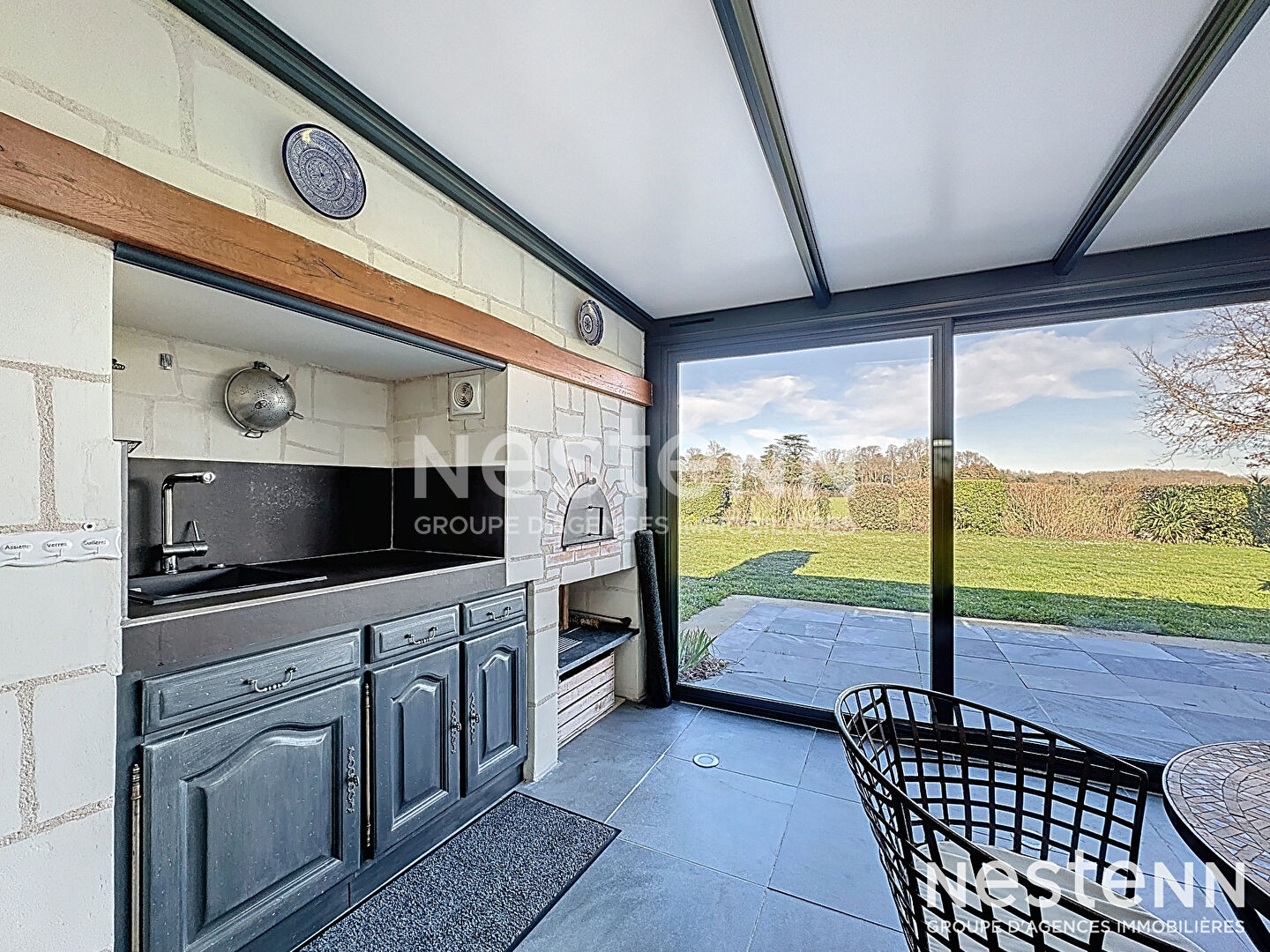A VENDRE maison ancienne de type Longère en campagne du Plessis Grammoire 49800 Loire Authion - 6 Pièces 223 m² en surface 2024 m² de jardin !
