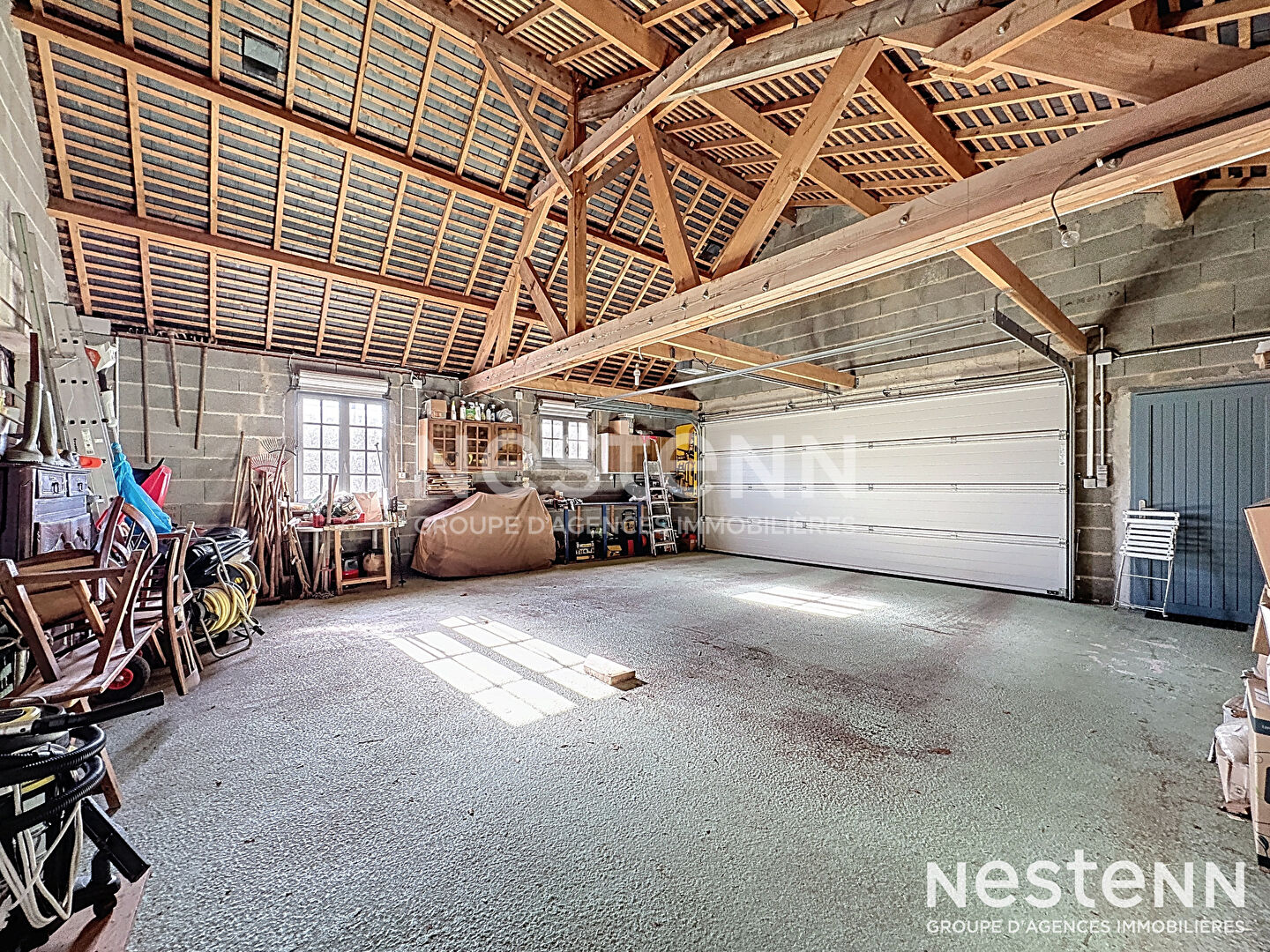 A VENDRE maison ancienne de type Longère en campagne du Plessis Grammoire 49800 Loire Authion - 6 Pièces 223 m² en surface 2024 m² de jardin !