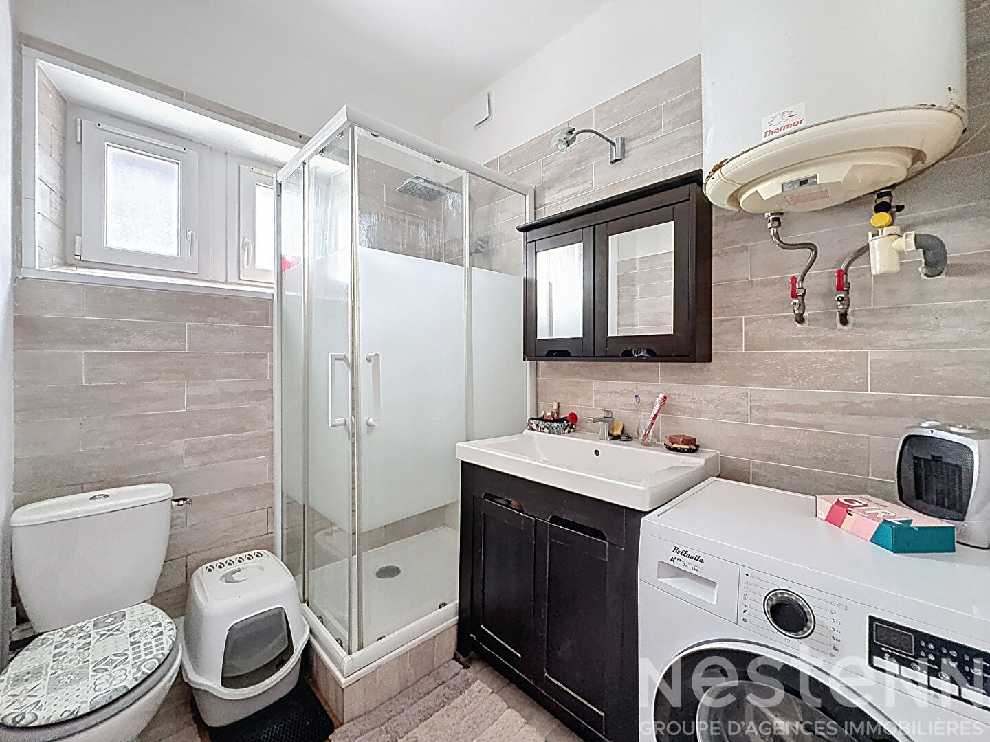 Appartement lumineux de 2 chambres - 55m² et cave - Hennebont centre.