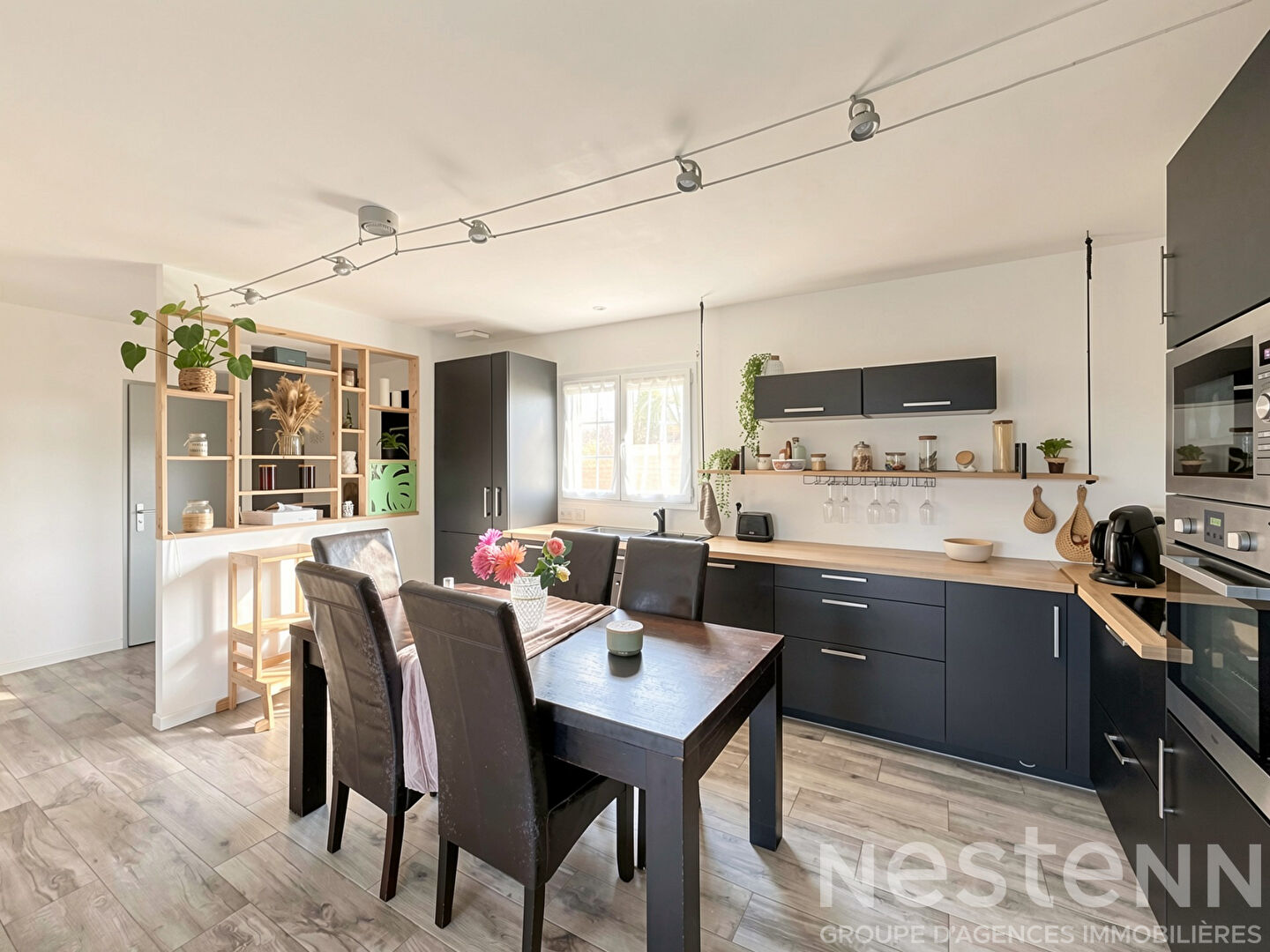 Maison de plain-pied - 90m² - 4 chambres - Garage - Jardin clos ; Branderion.