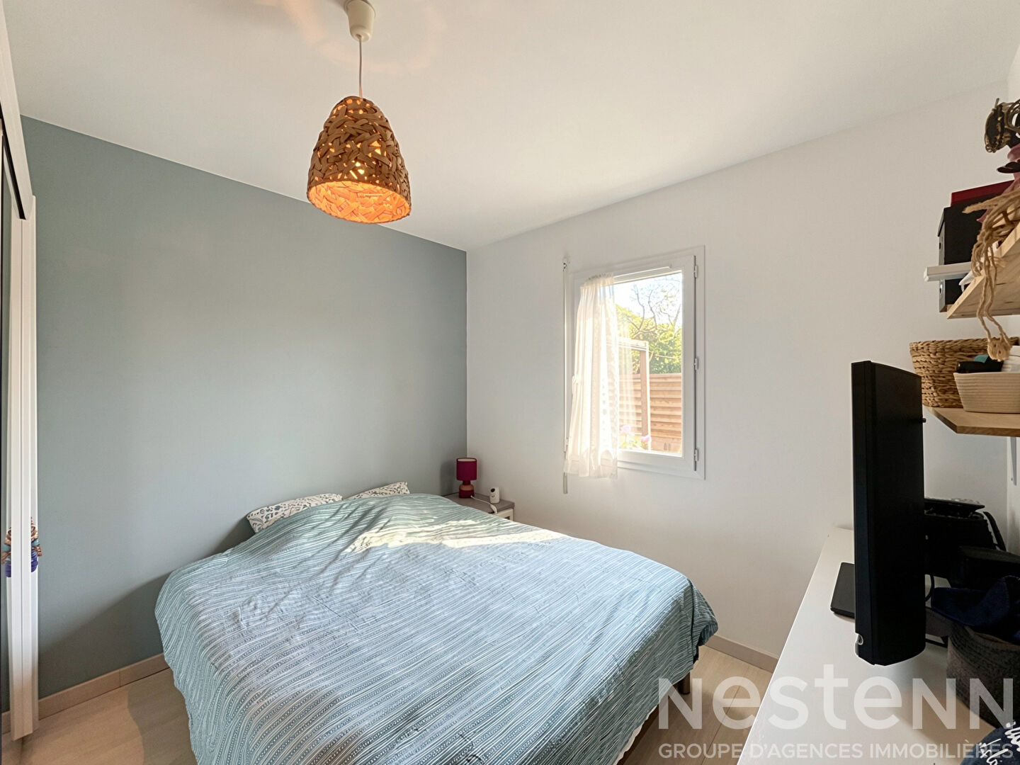 Maison de plain-pied - 90m² - 4 chambres - Garage - Jardin clos ; Branderion.