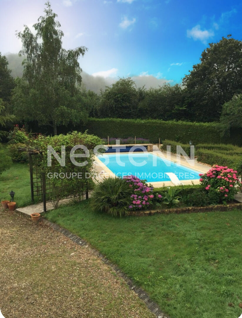 Vente ancienne longère rénovée de 117 m² avec piscine extérieure chauffée près de la forêt de Bercé à  Jupilles (72500)