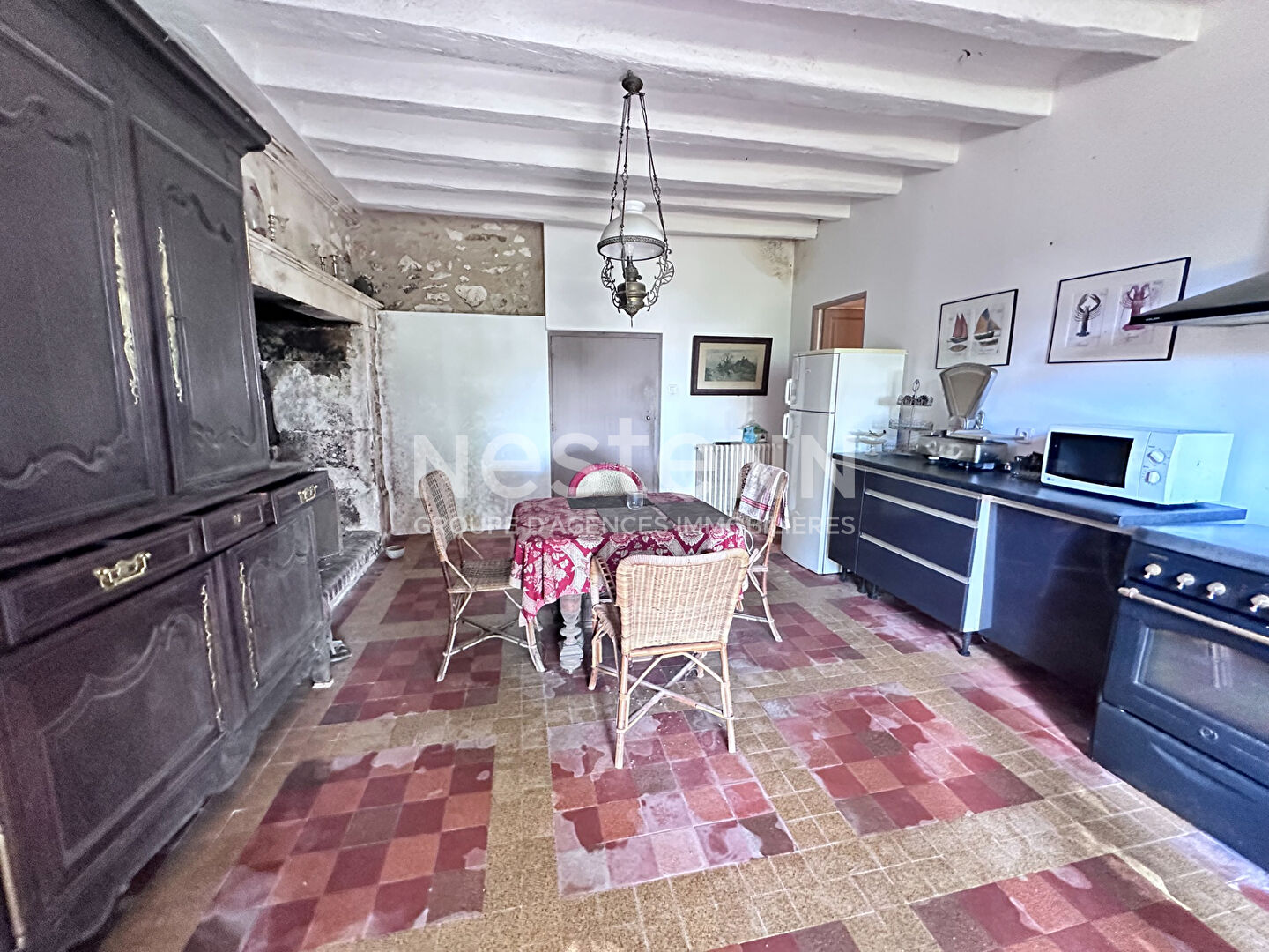 Maison de Maître en pierre à rénover - fort potentiel - Vaas (72)