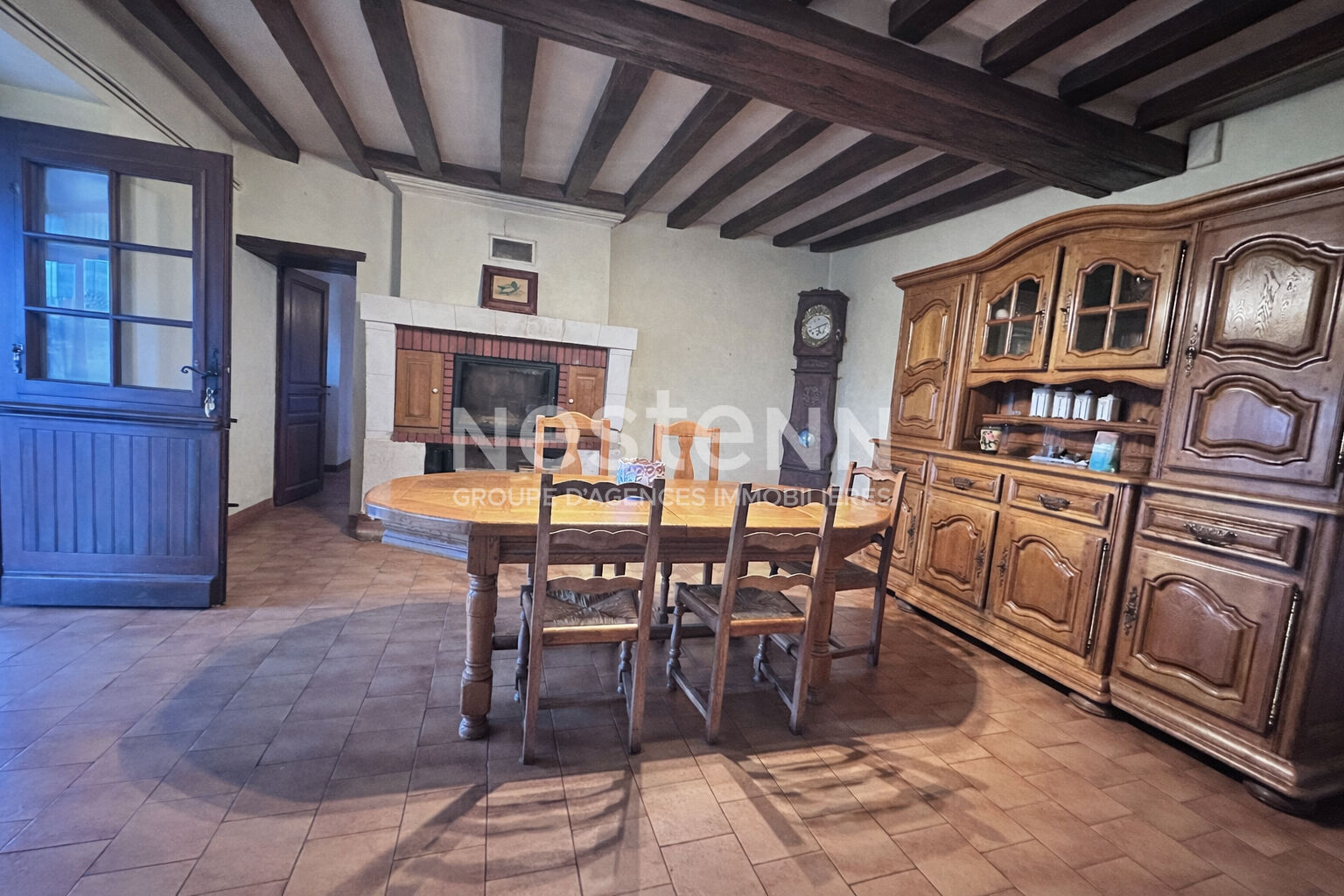 Vente charmante maison de campagne 120 m² avec garage et grand terrain clos d'environ 7746 m² à Coulongé (72800)