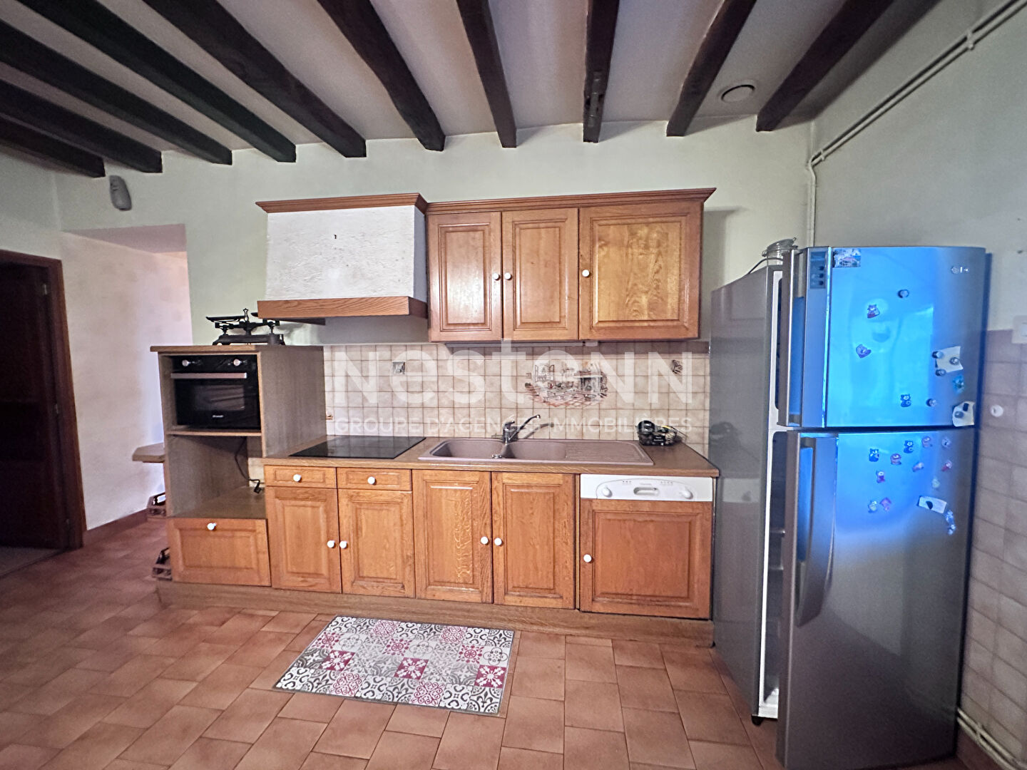 Vente charmante maison de campagne 120 m² avec garage et grand terrain clos d'environ 7746 m² à Coulongé (72800)