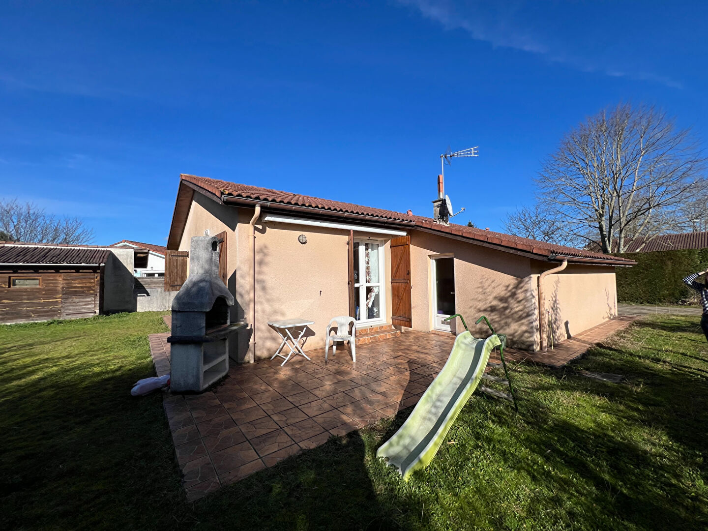 A vendre Maison de plain-pied Saint Perdon impasse 3 chambres terrasse Sud