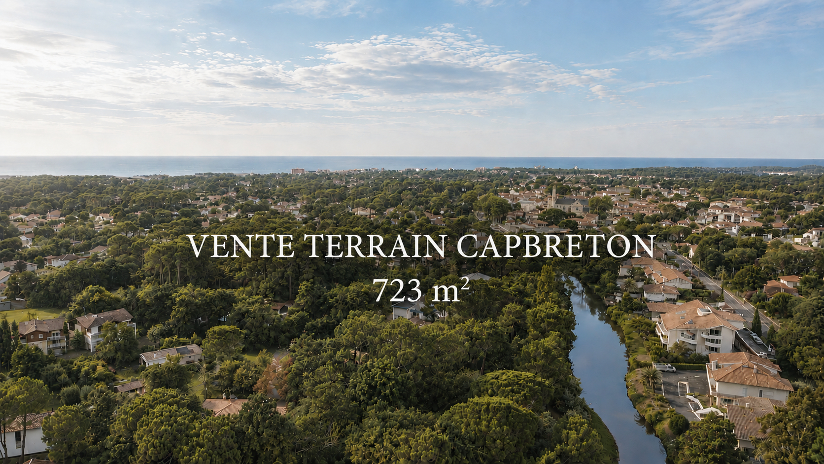 Opportunité : Terrain halles Capbreton 723 m² · 430 000 €