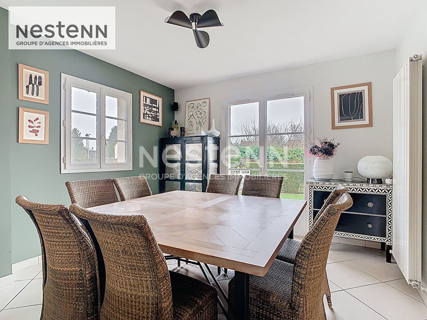 Maison individuelle 130 m² , terrain 551 m², sous-sol total