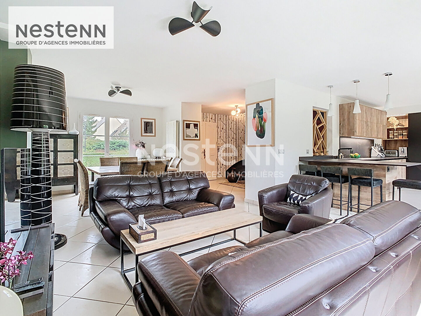 Maison individuelle 130 m² , terrain 551 m², sous-sol total