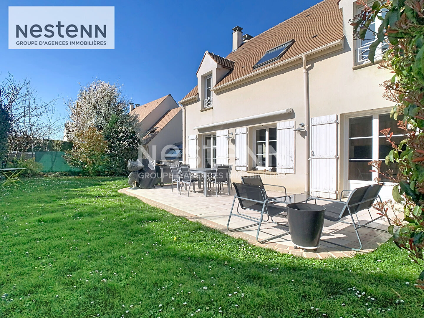 Maison individuelle 130 m² , terrain 551 m², sous-sol total