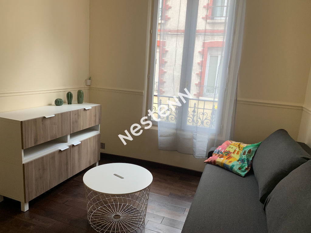 NANTERRE limite PUTEAUX 2 pièces loué meublé