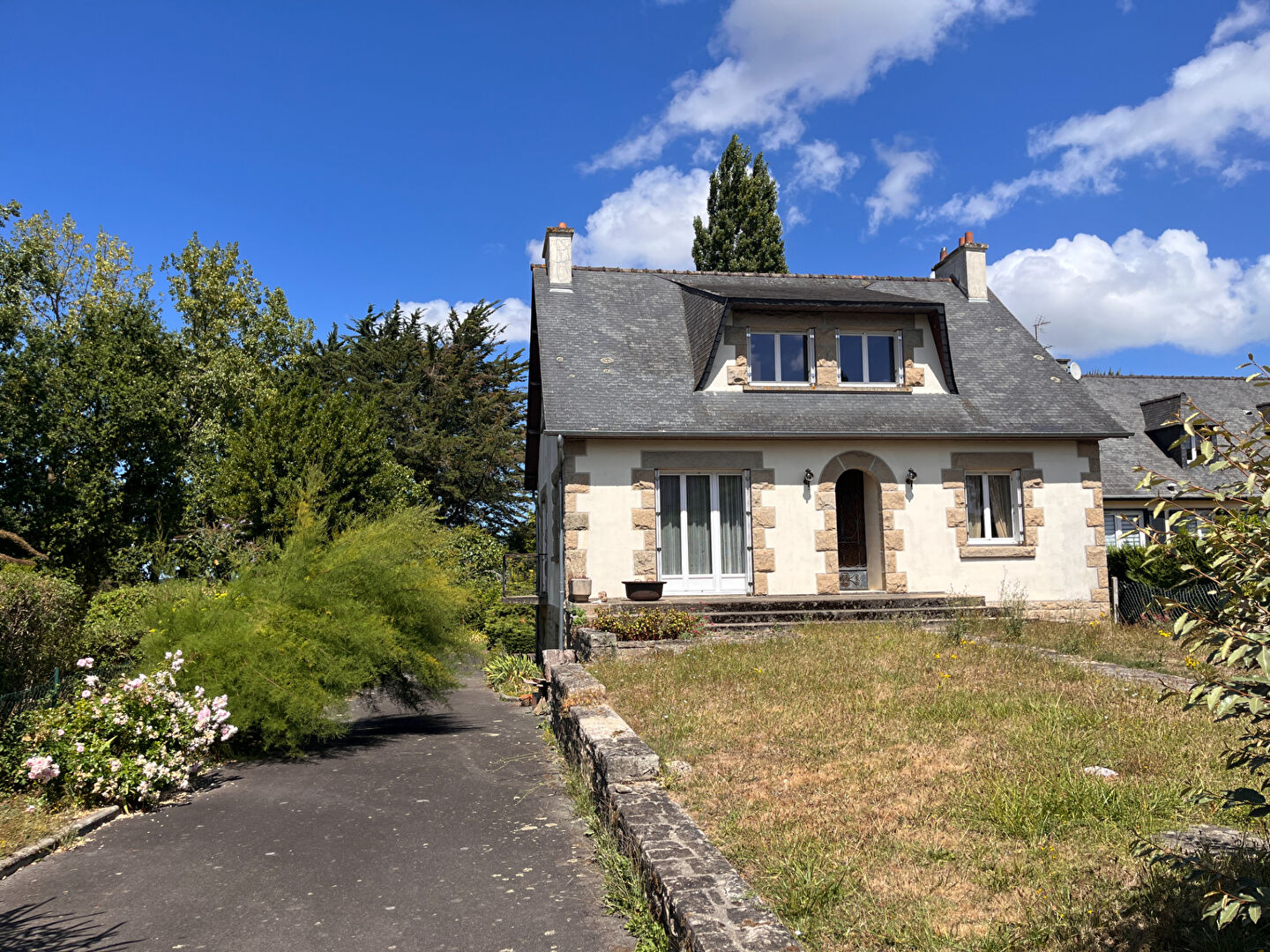 A VENDRE MAISON QUEVERT PROCHE DINAN 4 CHAMBRES TERRAIN DE 1200M²