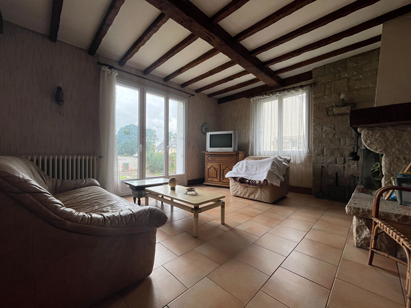 A VENDRE MAISON QUEVERT PROCHE DINAN 4 CHAMBRES TERRAIN DE 1200M²