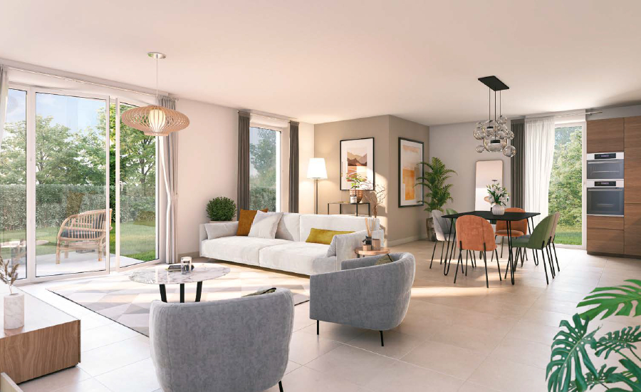 Appartement 3 pièces 60 m² · à Saint Cyr sur Loire · 60 m² · 262 200 €