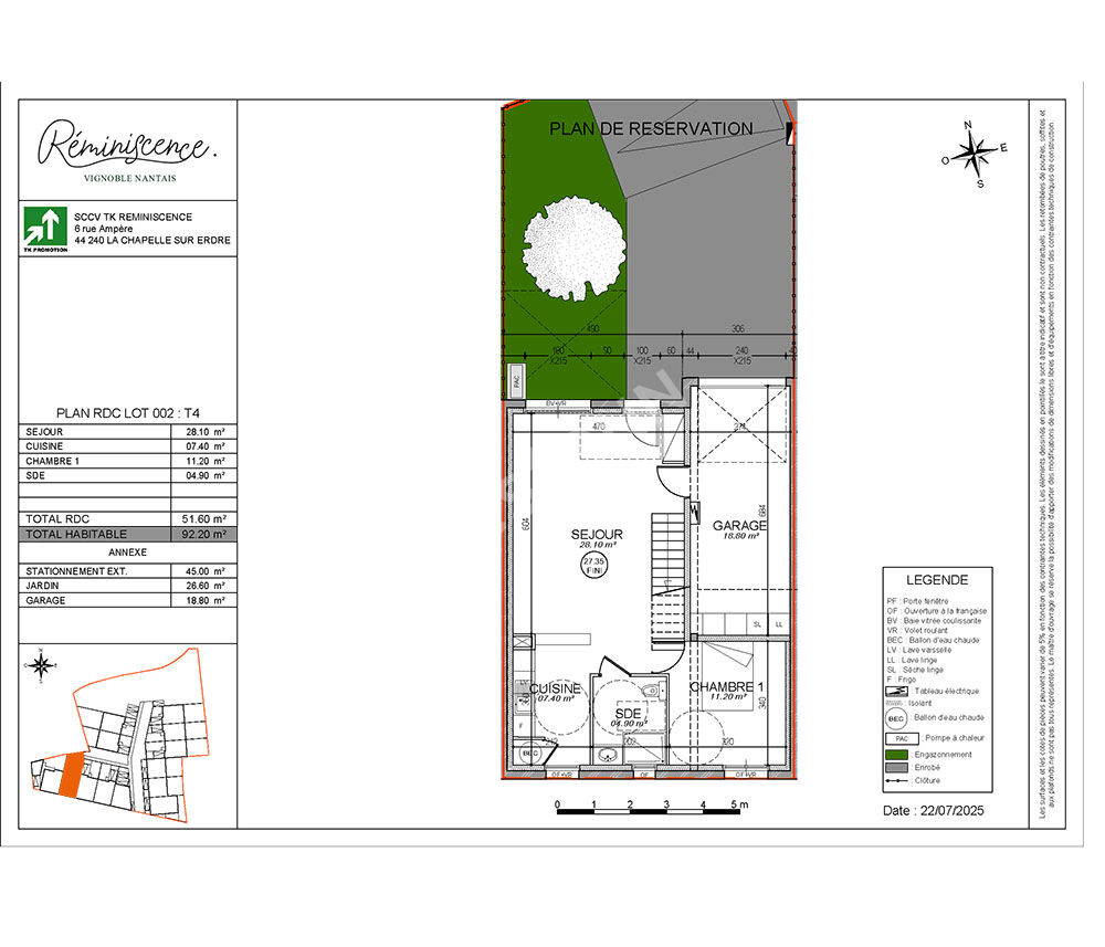 Maison 5 pièces 93 m² · à Mouzillon · 93 m² · 238 000 €